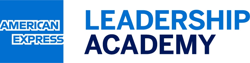 American Express Leadership Academy logo.