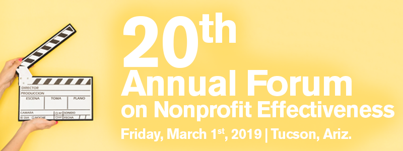 2019 Forum on Nonprofit Effectiveness
