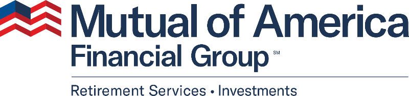 Logo for Mutual of America Financial Group.