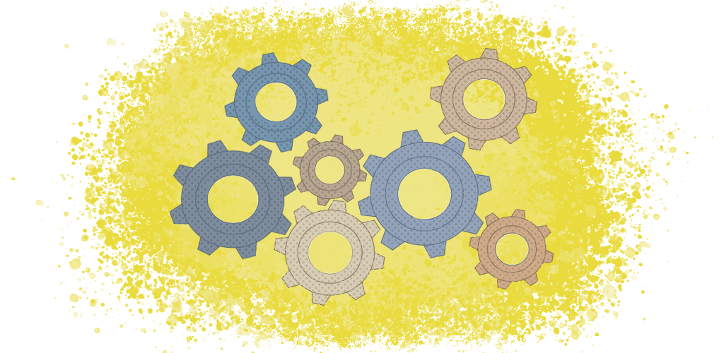 Illustration of gears.