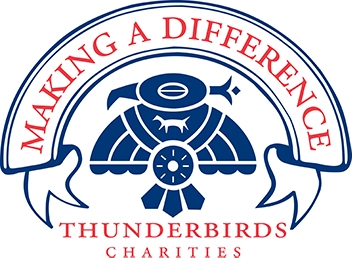 Logo for Thunderbird Charities.