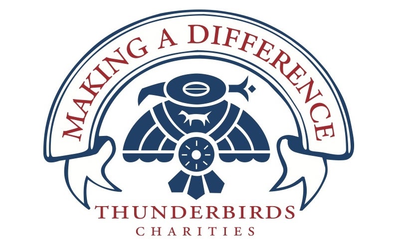 Thunderbirds charities logo
