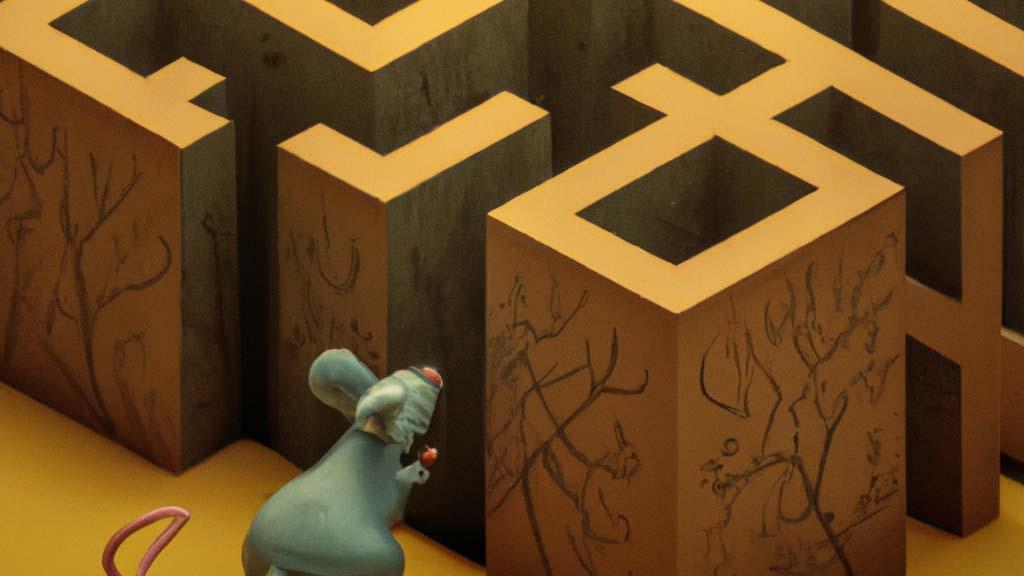 mouse in a maze