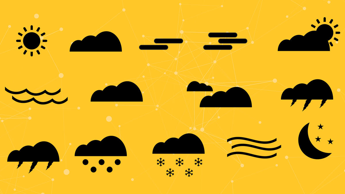 Weather icons