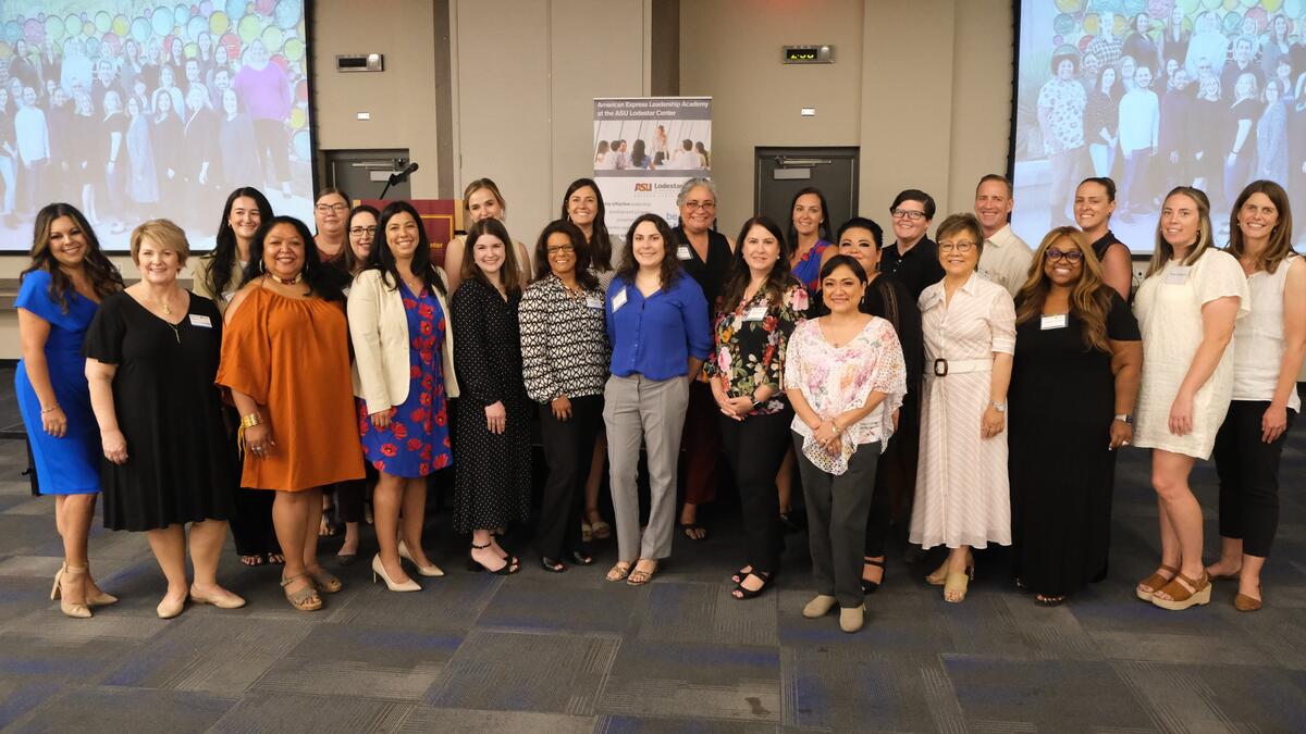 AmEx Class 14 at graduation